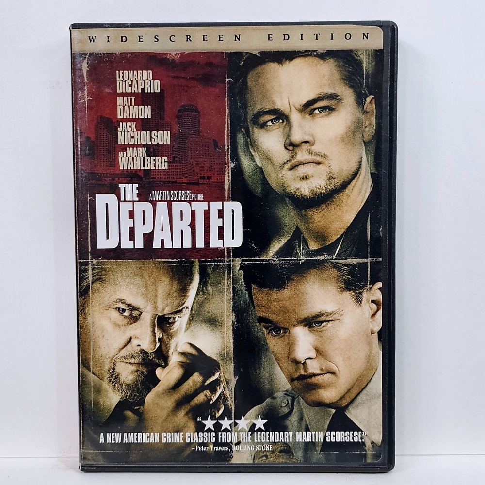 The Departed Widescreen DVD Martin Scorsese DiCaprio Damon‎ Nicholson Wahlberg